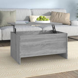 vidaXL Salontafel 102x55,5x52,5 cm bewerkt hout wit