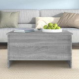 vidaXL Salontafel 102x55,5x52,5 cm bewerkt hout wit