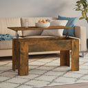 vidaXL Salontafel 101x49x52 cm bewerkt hout wit