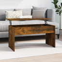 vidaXL Salontafel 102x50,5x52,5 cm bewerkt hout wit