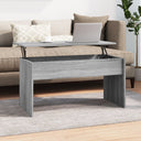 vidaXL Salontafel 102x50,5x52,5 cm bewerkt hout wit