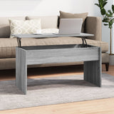 vidaXL Salontafel 102x50,5x52,5 cm bewerkt hout wit