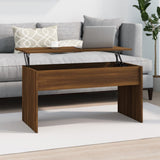 vidaXL Salontafel 102x50,5x52,5 cm bewerkt hout wit