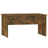 vidaXL Salontafel 102x50,5x52,5 cm bewerkt hout wit