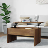 vidaXL Salontafel 102x50,5x52,5 cm bewerkt hout wit