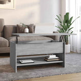 vidaXL Salontafel 102x50x52,5 cm bewerkt hout wit