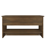 vidaXL Salontafel 102x50x52,5 cm bewerkt hout wit
