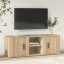 vidaXL Tv-meubel 100x31,5x35 cm bewerkt hout wit