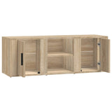 vidaXL Tv-meubel 100x31,5x35 cm bewerkt hout wit