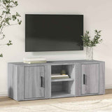 vidaXL Tv-meubel 100x31,5x35 cm bewerkt hout wit
