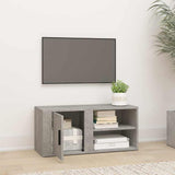vidaXL Tv-meubels 2 st 80x31,5x36 cm bewerkt hout wit