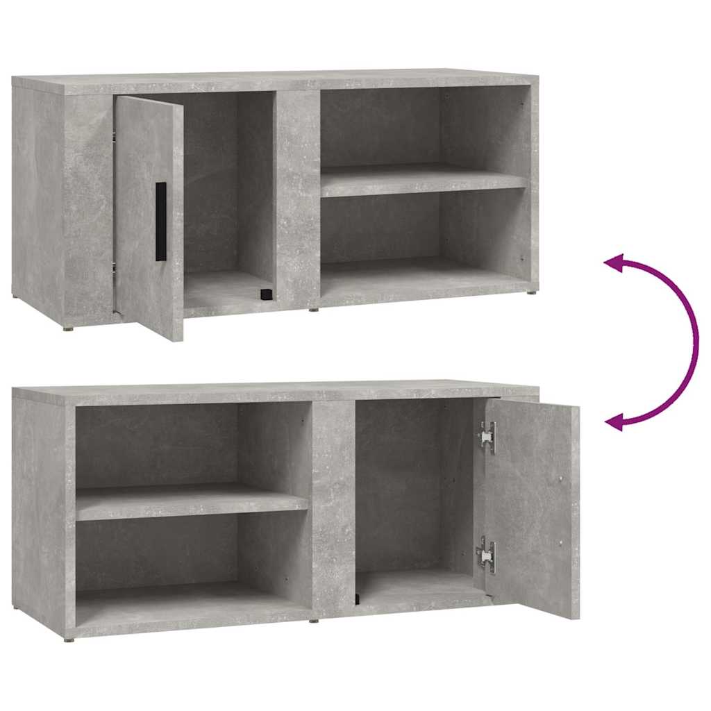 vidaXL Tv-meubels 2 st 80x31,5x36 cm bewerkt hout wit