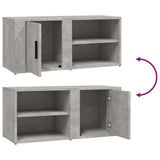vidaXL Tv-meubels 2 st 80x31,5x36 cm bewerkt hout wit