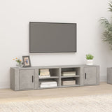 vidaXL Tv-meubels 2 st 80x31,5x36 cm bewerkt hout wit