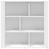 vidaXL Dressoir 80x30x80 cm bewerkt hout wit