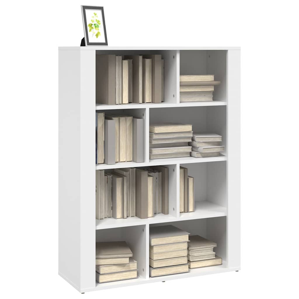 vidaXL Dressoir 80x30x106 cm bewerkt hout wit