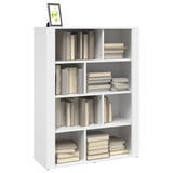 vidaXL Dressoir 80x30x106 cm bewerkt hout wit