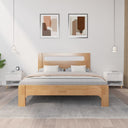 vidaXL Nachtkastje 50x46x50 cm bewerkt hout wit