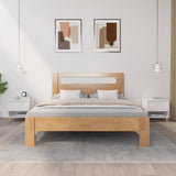 vidaXL Nachtkastje 50x46x50 cm bewerkt hout wit
