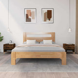 vidaXL Nachtkastje 50x46x50 cm bewerkt hout wit