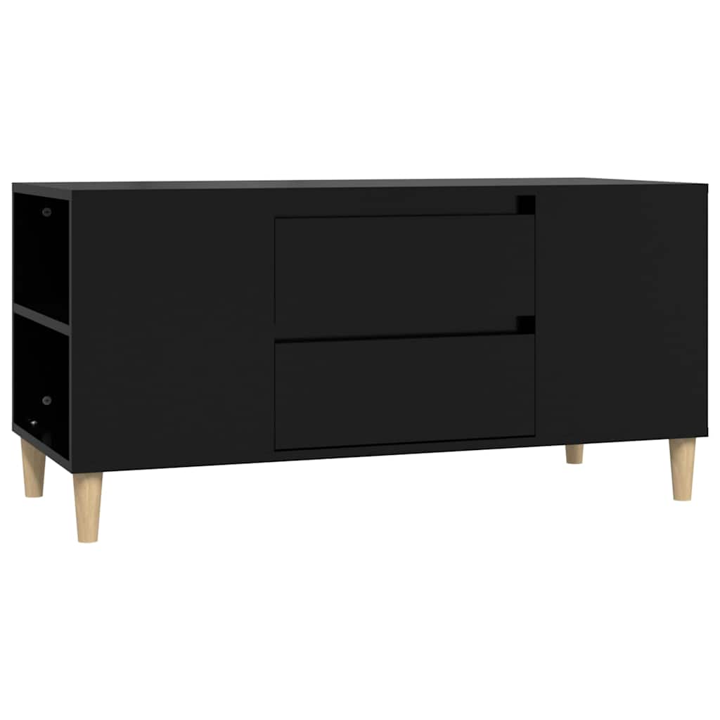 vidaXL Tv-meubel 102x44,5x50 cm bewerkt hout wit