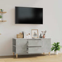 vidaXL Tv-meubel 102x44,5x50 cm bewerkt hout wit