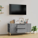 vidaXL Tv-meubel 102x44,5x50 cm bewerkt hout wit