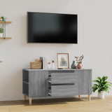vidaXL Tv-meubel 102x44,5x50 cm bewerkt hout wit