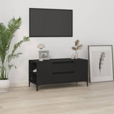 vidaXL Tv-meubel 102x44,5x50 cm bewerkt hout wit