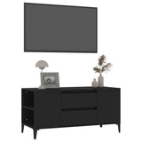 vidaXL Tv-meubel 102x44,5x50 cm bewerkt hout wit