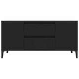 vidaXL Tv-meubel 102x44,5x50 cm bewerkt hout wit
