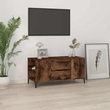 vidaXL Tv-meubel 102x44,5x50 cm bewerkt hout wit
