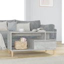 vidaXL Salontafel 90x49x45 cm bewerkt hout wit