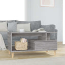 vidaXL Salontafel 90x49x45 cm bewerkt hout wit