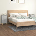 vidaXL Nachtkastje 40x35x70 cm bewerkt hout wit
