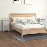 vidaXL Nachtkastje 40x35x70 cm bewerkt hout wit