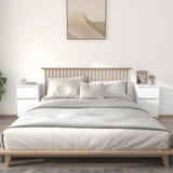 vidaXL Nightstand 40x35x70 cm white