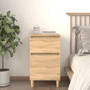 vidaXL Nightstand 40x35x70 cm white