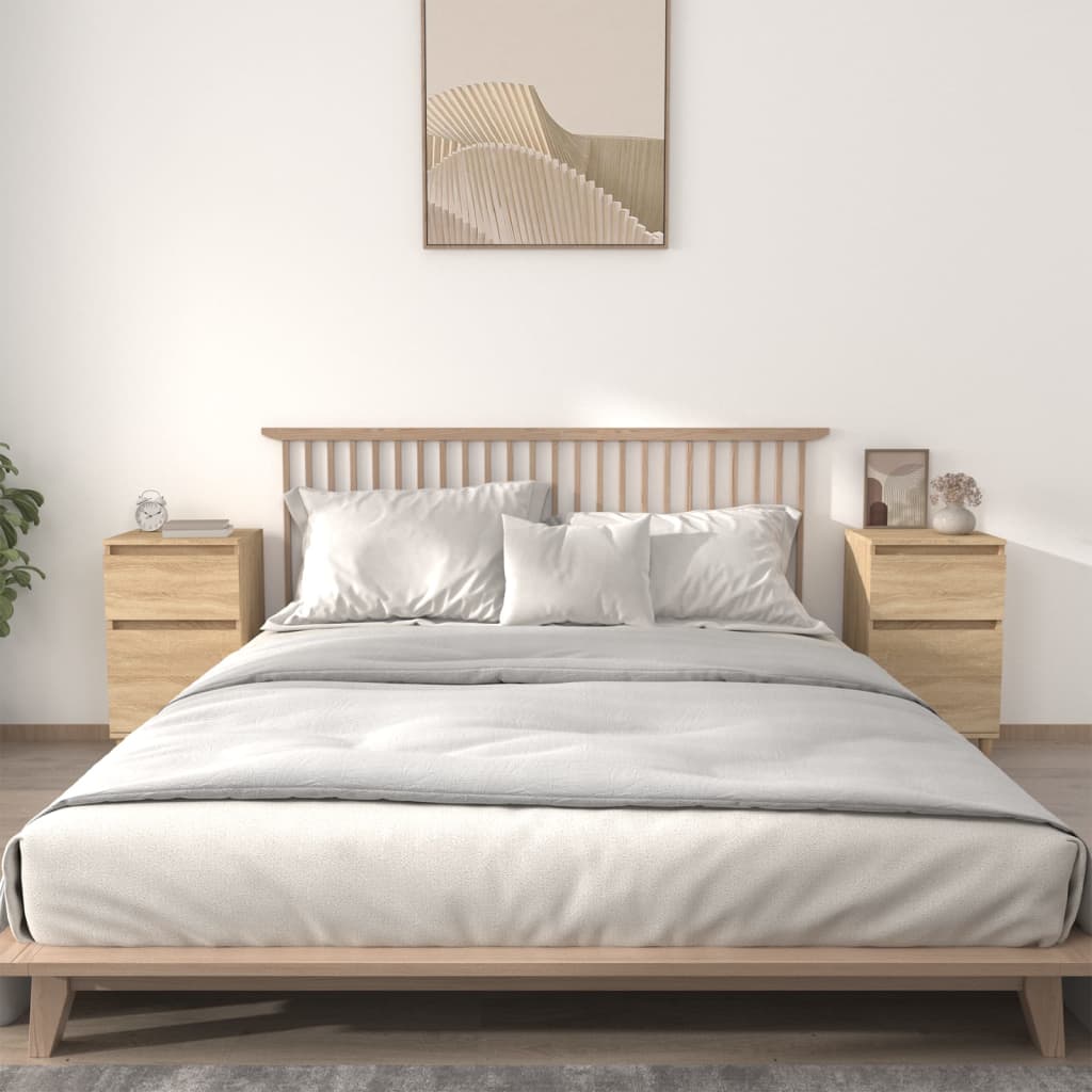 vidaXL Nightstand 40x35x70 cm white