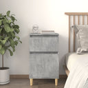 vidaXL Nightstand 40x35x70 cm white