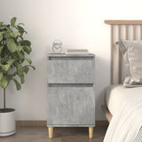 vidaXL Nightstand 40x35x70 cm white