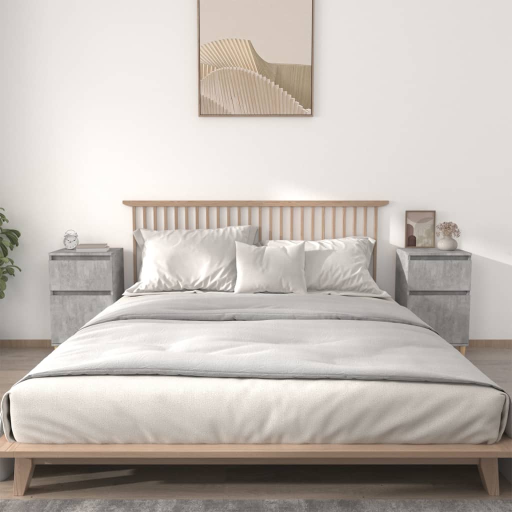 vidaXL Nightstand 40x35x70 cm white