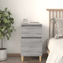 vidaXL Nightstand 40x35x70 cm white