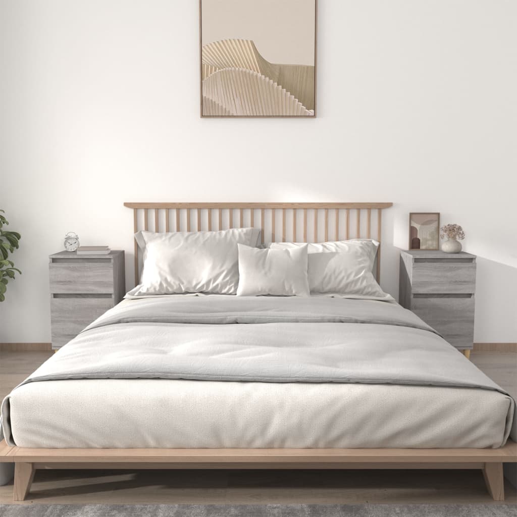 vidaXL Nightstand 40x35x70 cm white