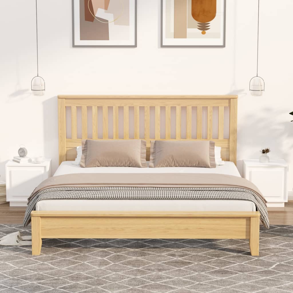 vidaXL Nachtkastje 44x35x45 cm bewerkt hout wit