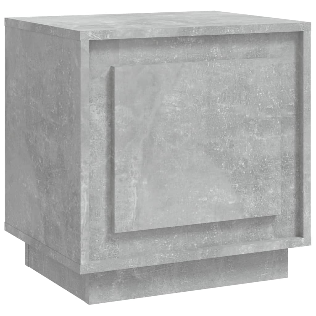 vidaXL Nachtkastje 44x35x45 cm bewerkt hout wit