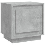 vidaXL Nachtkastje 44x35x45 cm bewerkt hout wit