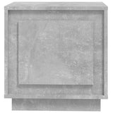 vidaXL Nachtkastje 44x35x45 cm bewerkt hout wit