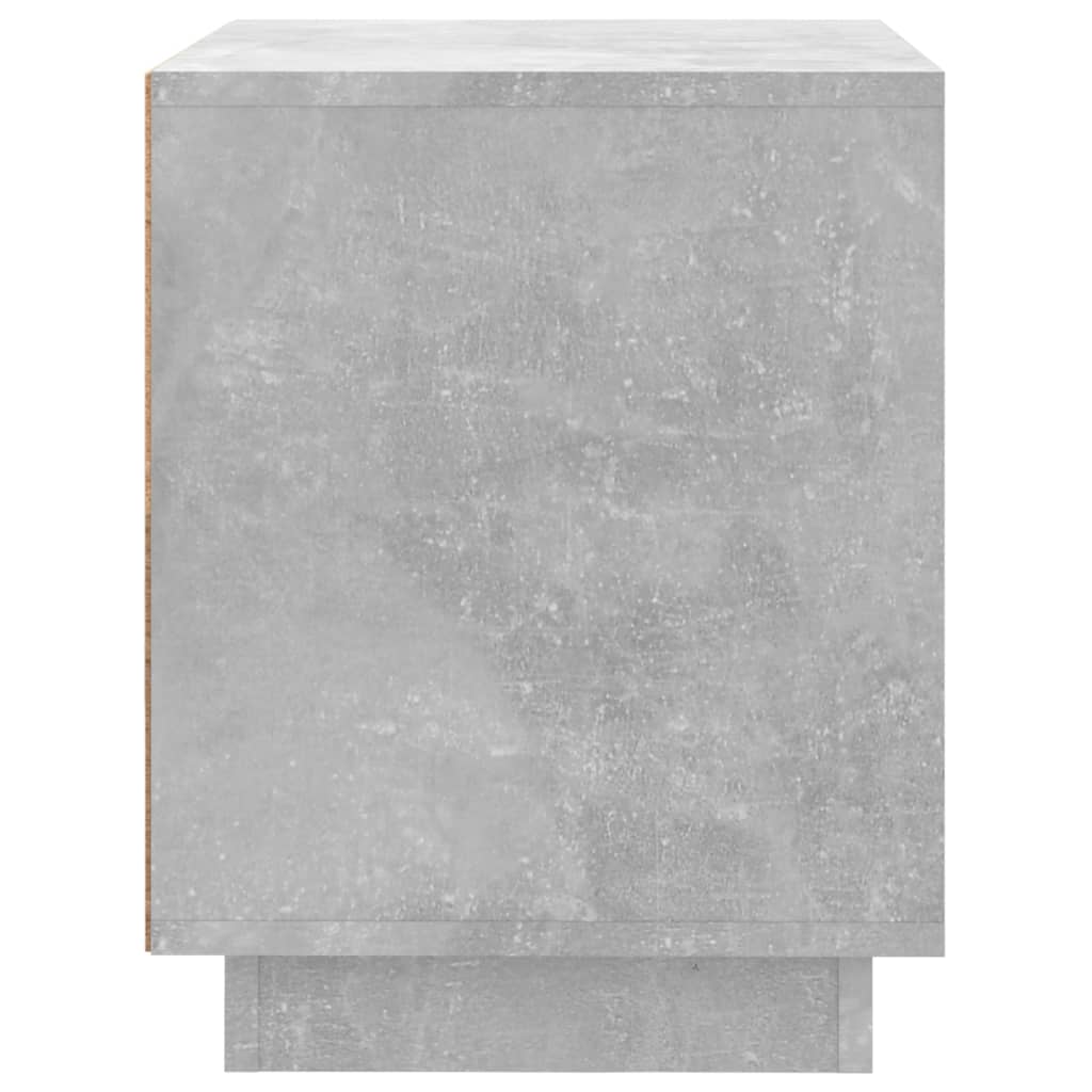 vidaXL Nachtkastje 44x35x45 cm bewerkt hout wit