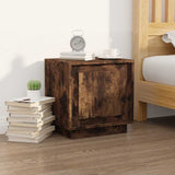 vidaXL Nachtkastje 44x35x45 cm bewerkt hout wit